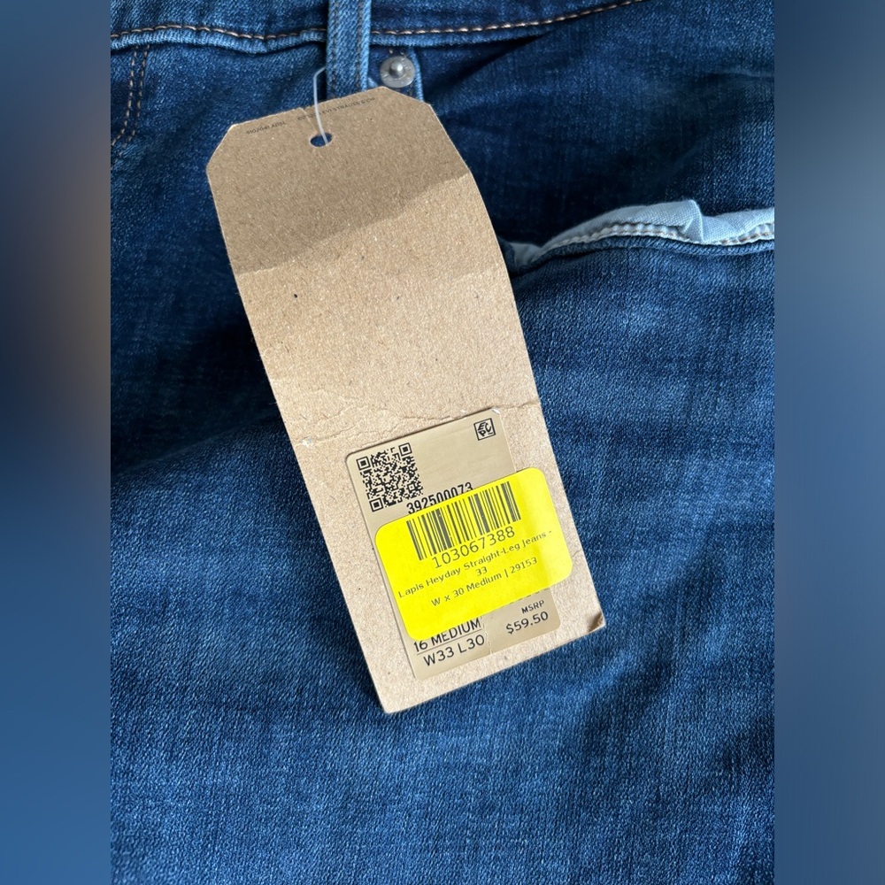 NWT | Levi’s Lapis Heyday Straight-Leg Jeans - Picture 5 of 10